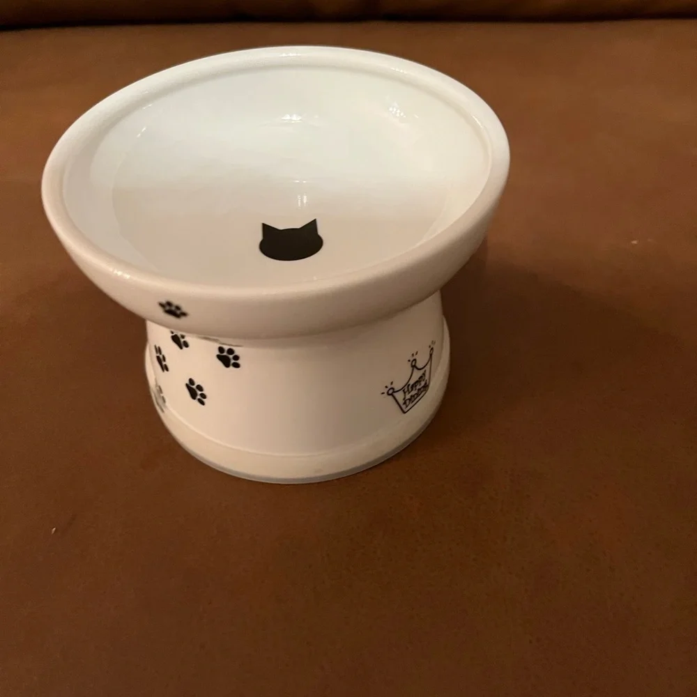 Necoichi Raised Cat Food Bowl
